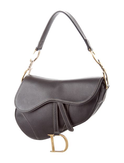 leather saddle shoulder bag from christian dior|dior saddles for sale.